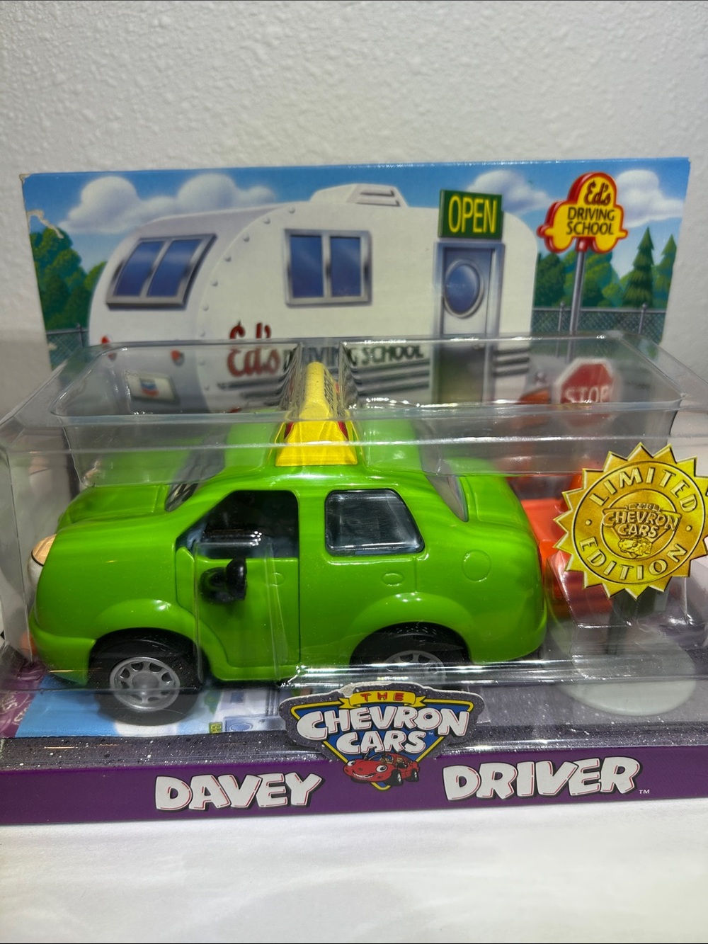 Vintage 1998 Davey “Student Driver” Limited Edition Chevron Car